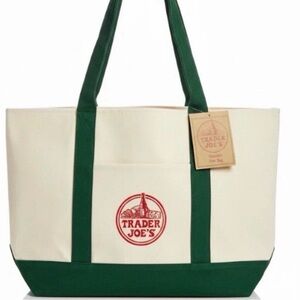 Large green Trader Joe’s bag